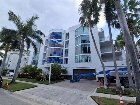 East Ft. Lauderdale Waterfront Repaint Condominium